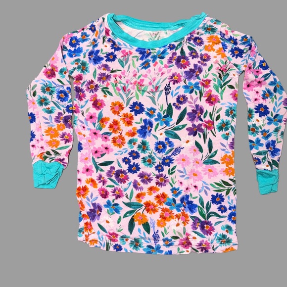 Little Sleepies 2 Piece Pajamas | Toddler Girl | 12-18 Months | Like New - Picture 3 of 4